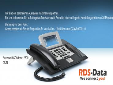 Auerswald COMfortel 2600 ISDN Systemtelefon - 90116 - S0 - Up0