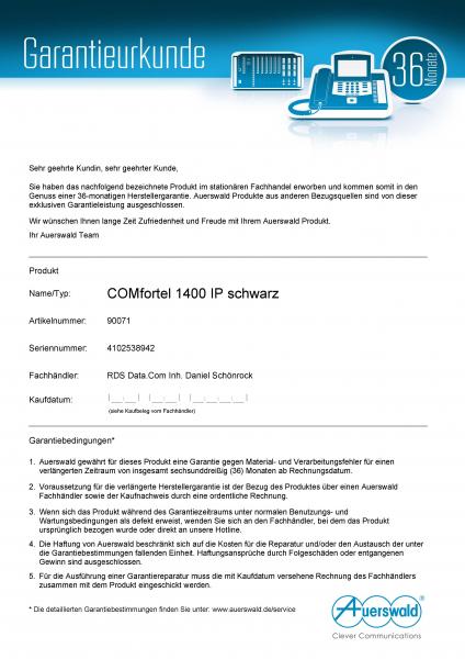 Auerswald COMpact 5200 TK-Anlage (Wandgehäuse) - 90334 - Freigeschaltet