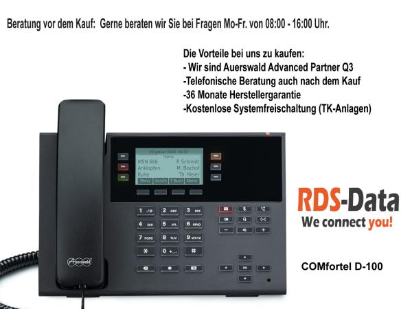 Auerswald COMfortel D-100 SIP-Telefon - 90260
